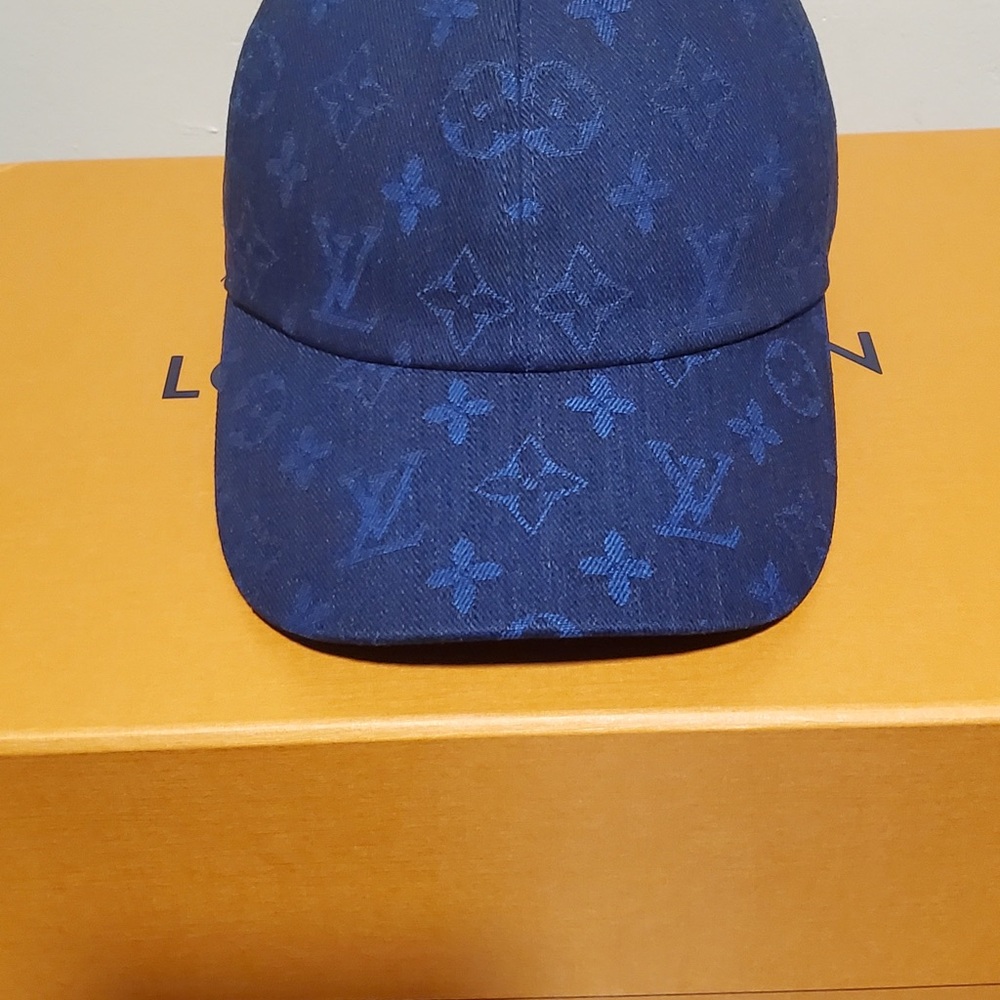 Louis Vuitton Dark Blue Monogram Baseball Cap - Picture 3 of 8